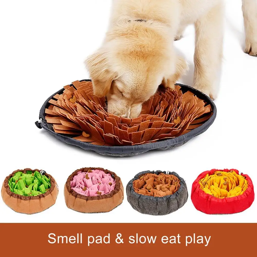 

Pet Snuffle Mat Washable Dog Smell Training Mat Stress Release Nosework Blanket Consume Energy Puzzle Pet Toys