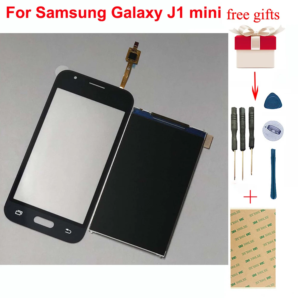 ЖК дисплей для Samsung Galaxy J1 mini LCD Touch J105 SM панель монитор сенсорный экран дигитайзер