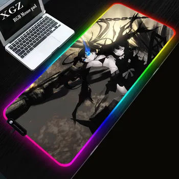 

XGZ Anime LED Light RGB Mouse Pad Keyboard Cover Desk Mat Colorful Surface Mats Waterproof Multi-size World Computer Gamer CS GO