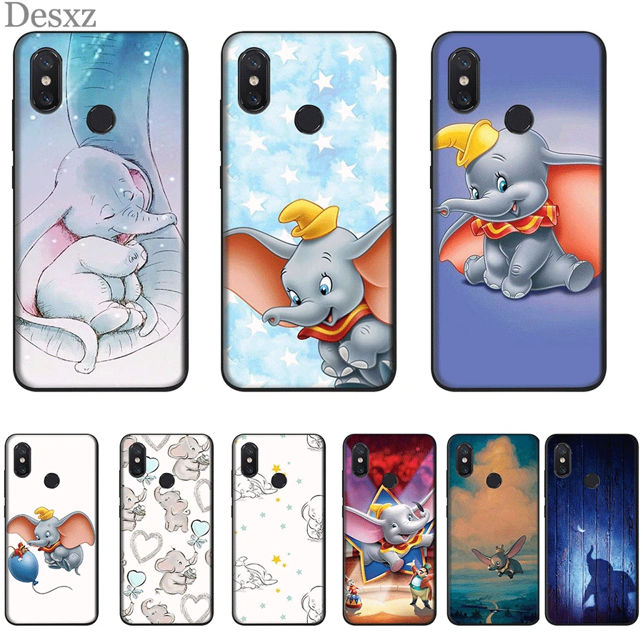 

Mobile Phone Case For Xiaomi Mi 6 8 A1 A2 A3 5X 6X CC9E MAX 3 9T 9 SE F1 8 Lite Pro Cover Dumbo