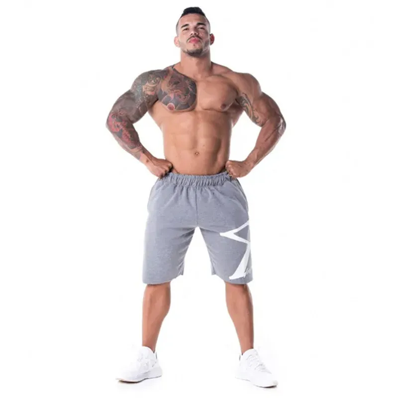Летние шорты мужские повседневные шорты, брюки для фитнеса, спортивные пляжные шорты мужские дышащие спортивные шорты