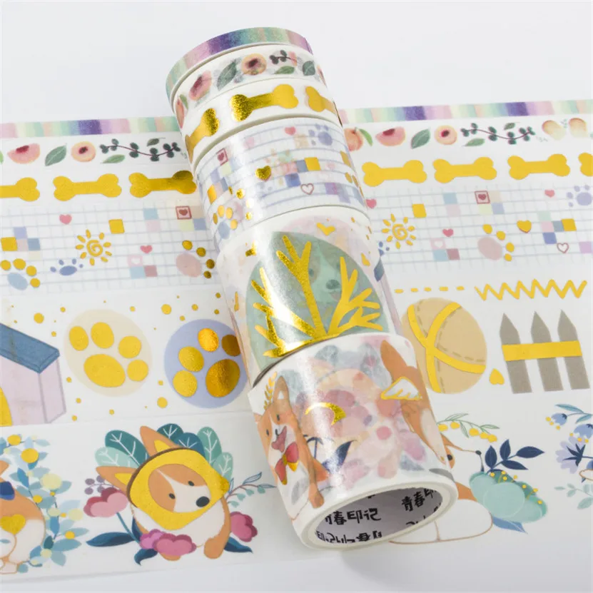 Washi Tape Sketchbook Stickers Scrapbooking Papeleria Korean School