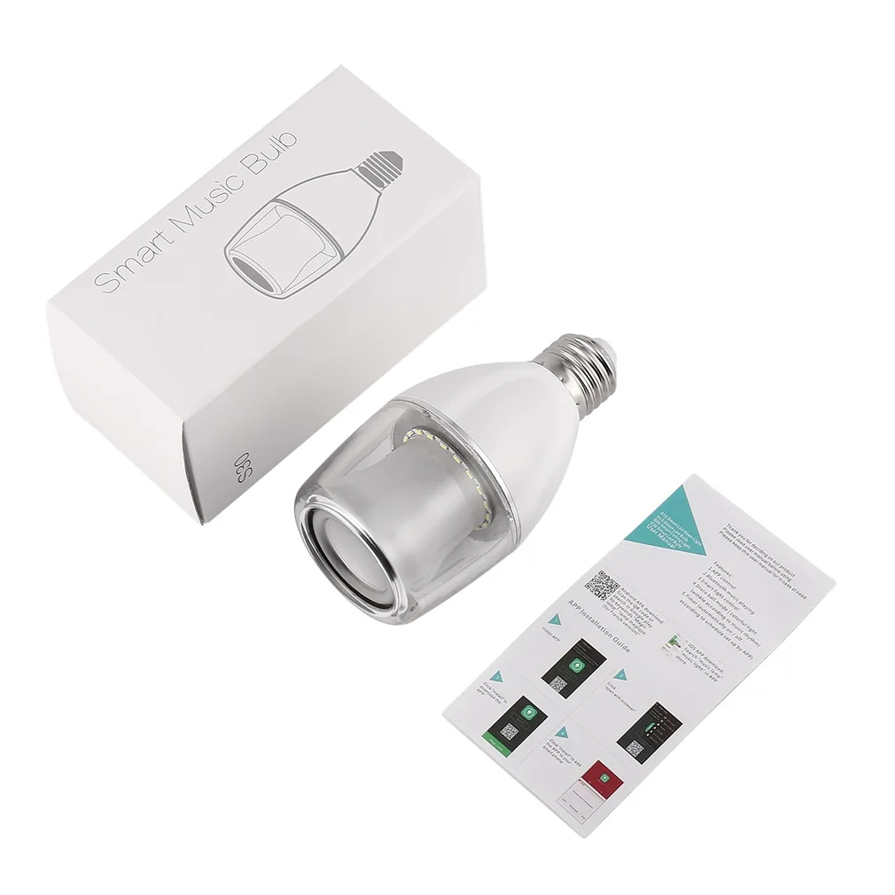 

APP Control Automatically On/Off Music Playing Colorful Light Twinkle 70HZ-18KHZ Portable Smart Music Bulb S30
