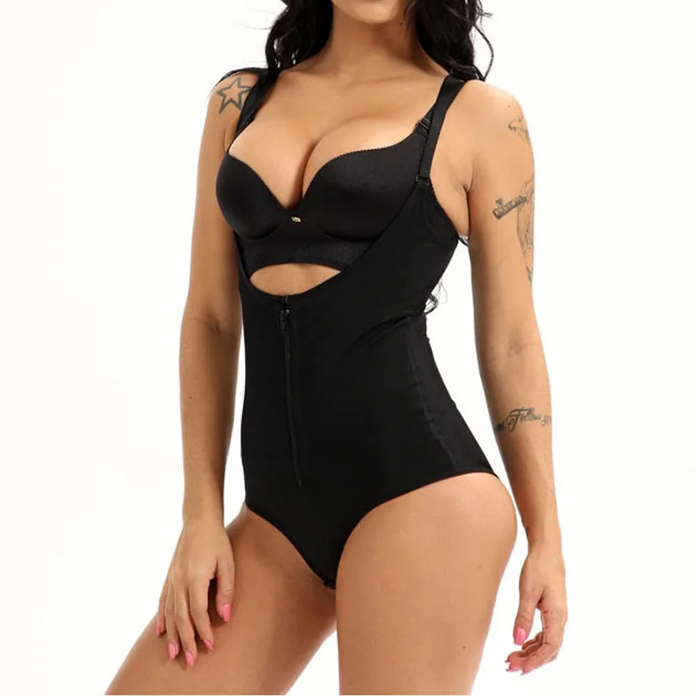 Для женщин полный латекс Body Shaper талии кроссовки под грудью Корректирующее белье бесшовные Высокая Талия потерять утягивающий комбинезон