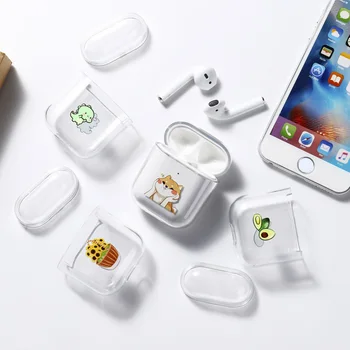 

Case For Airpods Case For Airpods 2 1 Cover Clear Bluetooth Earphone Transparent Hard Air Pods Cases Cover Headphone Accessories