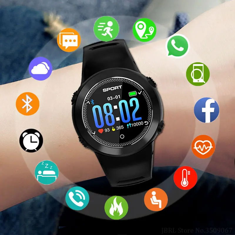 

New Men's Women's Sports Smart Wristband Bracelet Digital Heart Rate Blood Pressure Sports Steps Bluetooth Waterproof Gift Watch