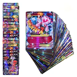 Cartes de jeu de société Pokémon énergie, carte elfe VMAX GX EX, jouets, cadeaux de noël pour enfants, 100 
