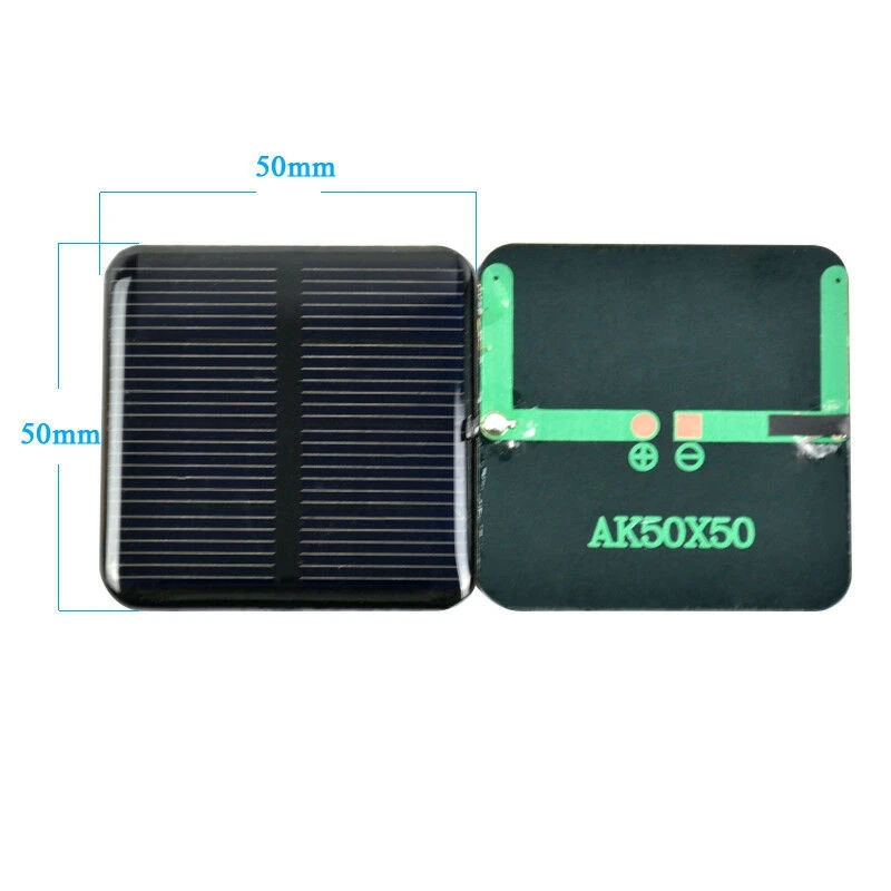 AAAE Top-10Pcs панели солнечных батарей 2V 160Ma панель солнечной батареи из монокристаллического кремния клетки Батарея