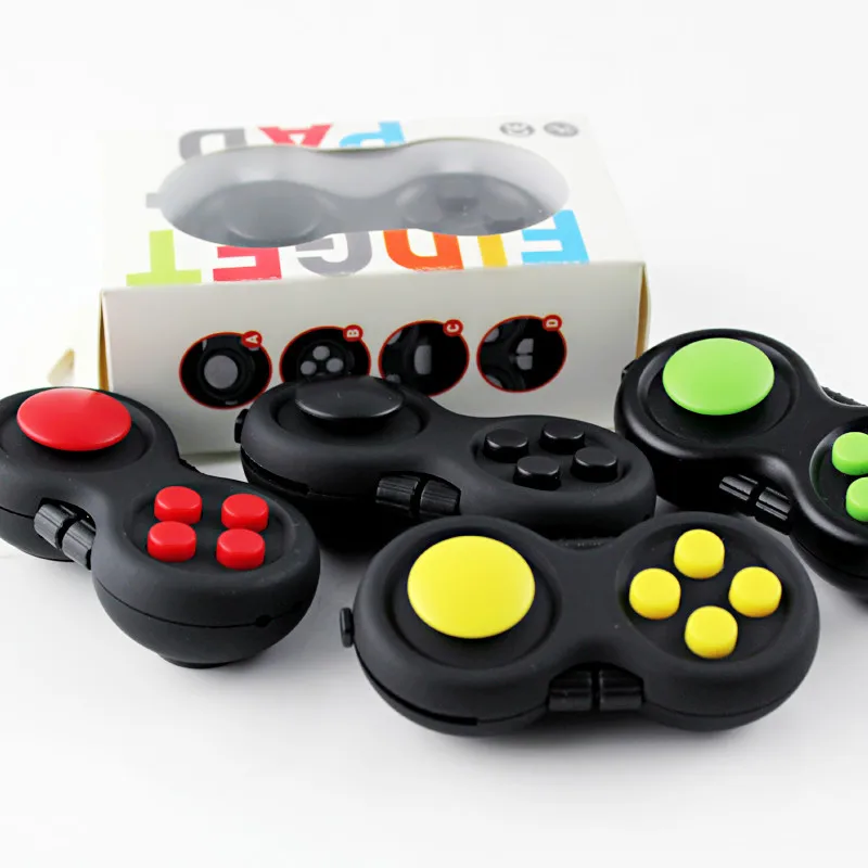 Fidgetpad Релаксация для мужчин и женщин рука должна полезный продукт Кубик Рубика СДВГ вентиляционная креативная игрушка декомпрессия кости ручка
