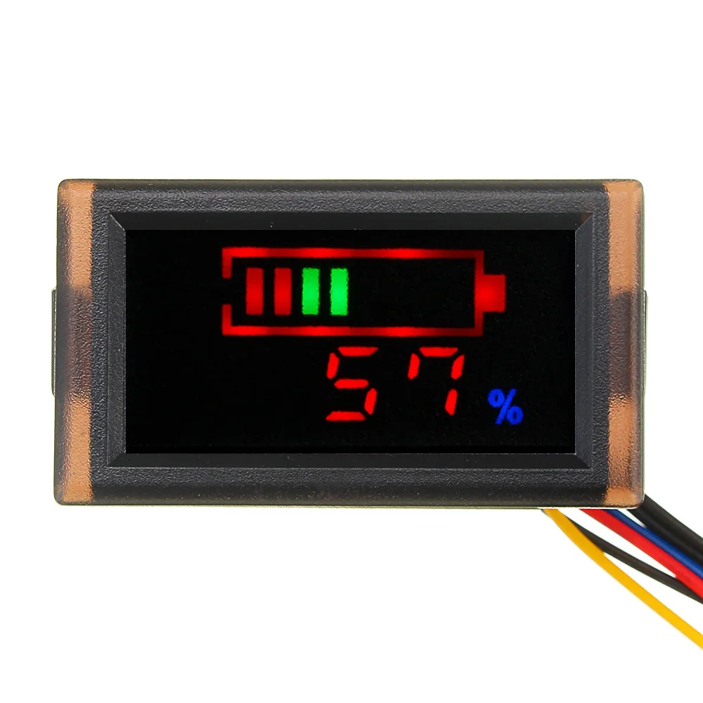 

NEW Car Battery Voltage Power Display 12V Turn 5V Buck Module Dual USB Car Power Supply