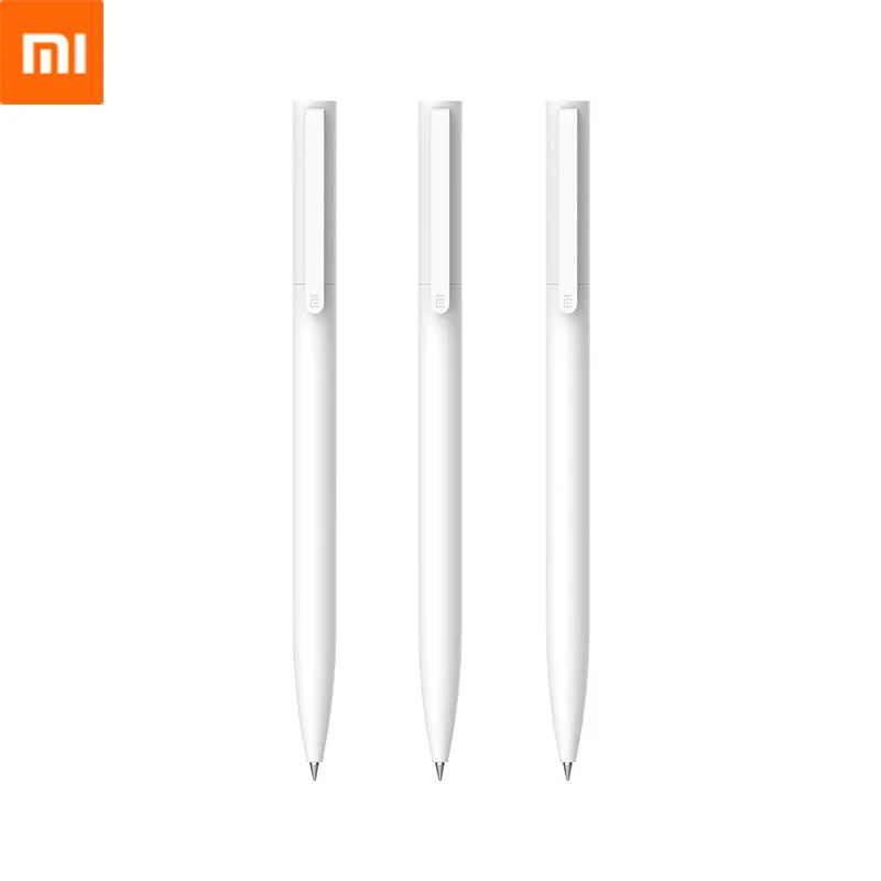 Mi Gel Pen 0.5mm Refill Bullet Pen Smooth Blue Ink Signing writing pen For Xiaomi