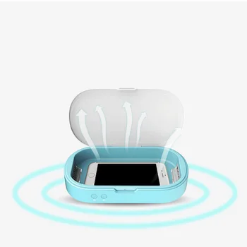 

5V Double UV Phone Sterilization Machine Box Jewelry Mask Sterilizer Eyeglasses Cleaner Disinfection Cabinet Nail Sterilization
