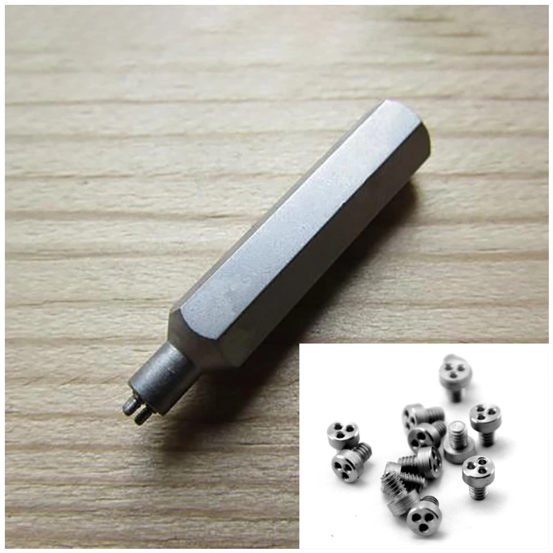 Cnc 416 Stainless Steel Knife Handle Screws And Screwdriver For