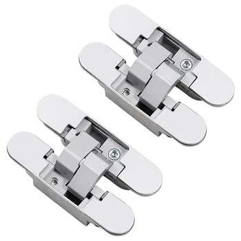 

Invisible Hinge Door Wooden Door House Door Home Invisible Door 180 Degree Cross Hinge 40KG