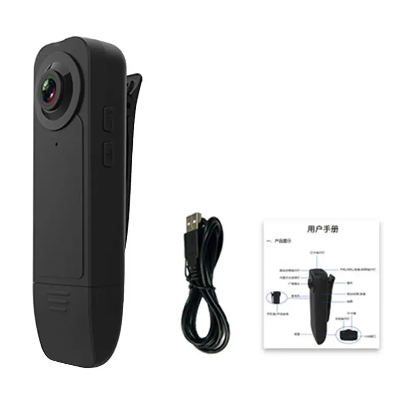 Wearable 1080P Mini Video Recorder Camera with Night Vision Motion