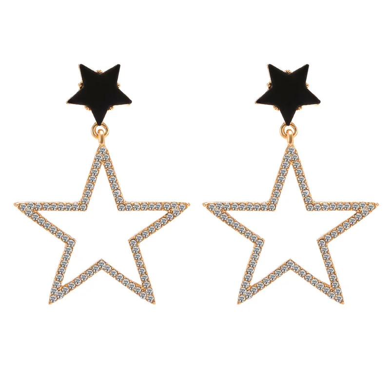 Женские Висячие серьги Oorbellen Aretes De Mujer корейский серебряный с кристаллами 2019 |