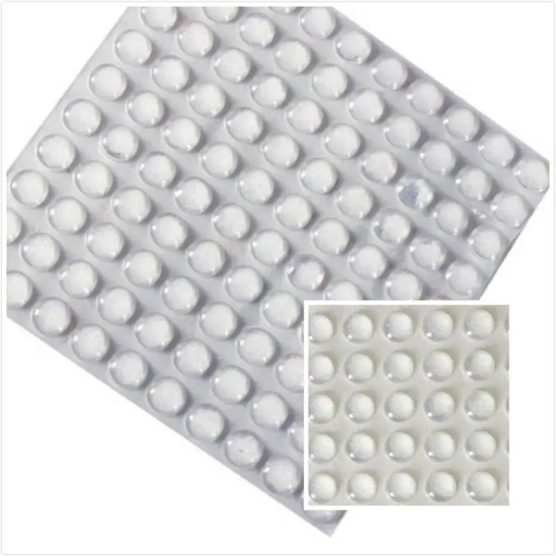 Cabinet Door Bumper silicone door stoppers Of various size Of silicone material For kitchen cabinet self-adhesive damper pad For door stopper 30-100PCS
