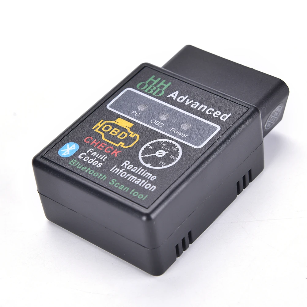 Диагностический сканер HH OBD ELM327 Bluetooth инструмент для диагностики двигателя