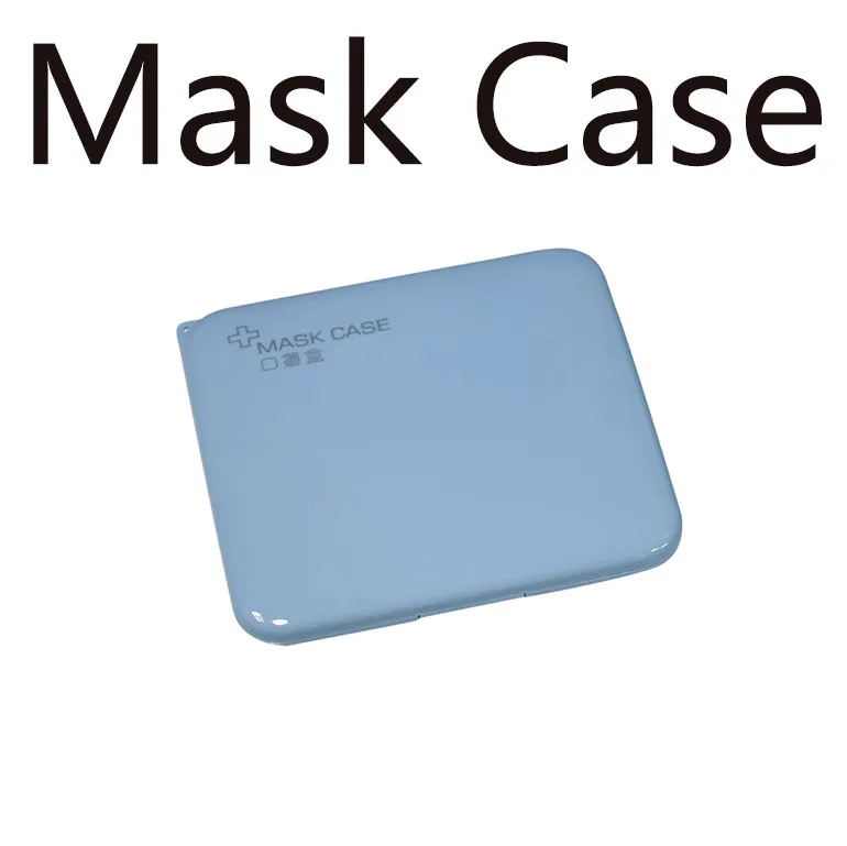 Portable Face Mask Storage Pollution Prevention Foldable Mask Box Storage Mouth Face Mask Storage Clip Face Cover C812 photo
