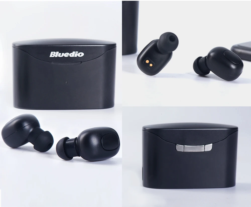 Bluedio T-elf mini Air pod Bluetooth 5,0 Спортивная гарнитура Беспроводные наушники с зарядным устройством