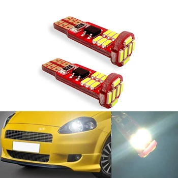 

2pcs Car LED T10 194 W5W Canbus 18 SMD 4014 No Error T10 Led Light Bulb Parking Auto Univeral Lamps Reading Lights 12V