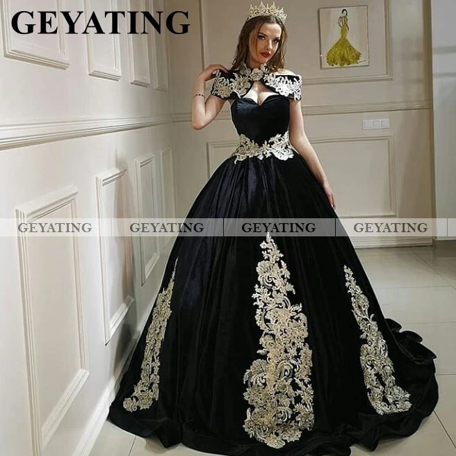 gothic evening dress