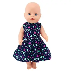 43 см кукла шааф одежда Zapf18-Inch Америка Девушка Кукла сердце платье пересечение границы Лидер продаж