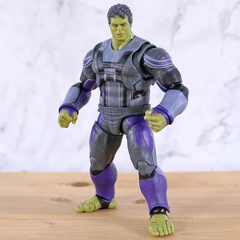 

SHF Hulk Figure Movie Avengers 4 Endgame Hulk Bruce Banner PVC Action Figure Model Toys Doll For Gift