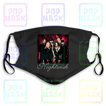 

Dust Mask with Filter Nightwish, Washable Reusable Mask