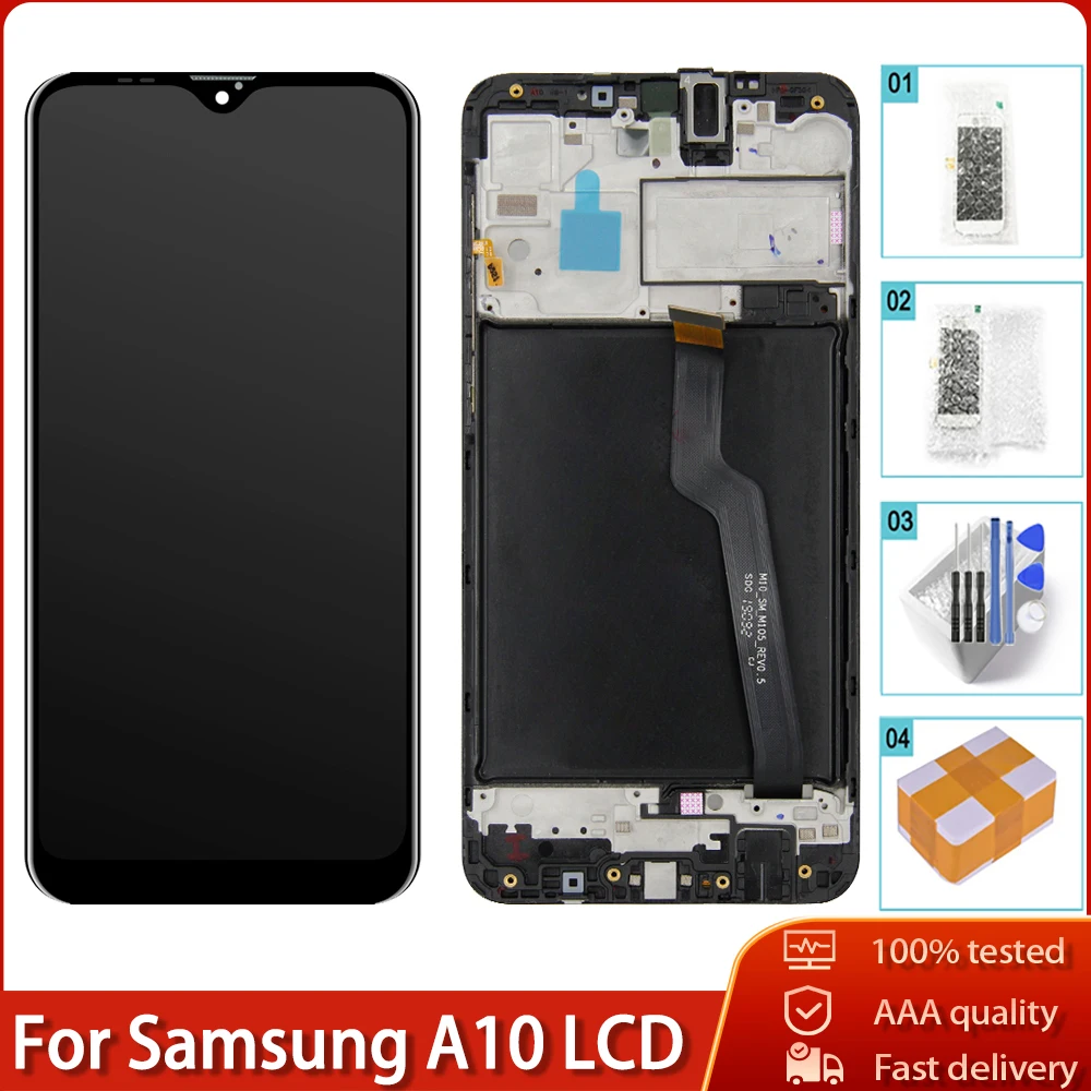6 2 ''Оригинальный ЖК-экран для Samsung Galaxy A10 A105 A105F SM-A105F ЖК-дисплей сенсорный