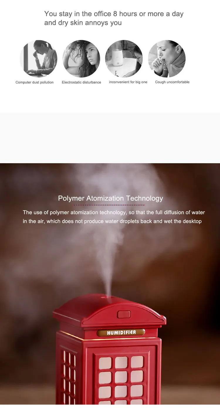 Cute office accessories shenzhen humidifier