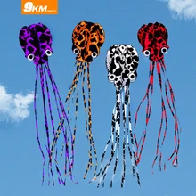DWLIFE – cerf volant pieuvre logiciel, 9KM, cerf volant 3D, activités de plein air, voyage de parc à plage, cadeau pour enfants, adultes, facile à voler 4M / 157 pouces