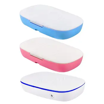 

Multi-function UV Sterilization Box Ultraviolet Disinfection Light Case Holder Wireless Charging Phone Charger
