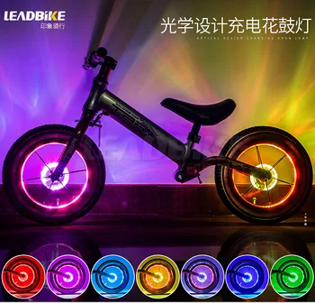 

7 colors 18 modes Children's parallel Bicycle wheel LED Light Bicycle hub Light Mountain Road Bike Cycling Tyre Wheel Light Neon