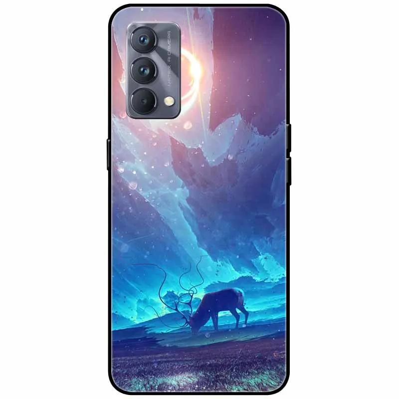 Silicone Soft Painted Tiger Lion Phone Case Cover