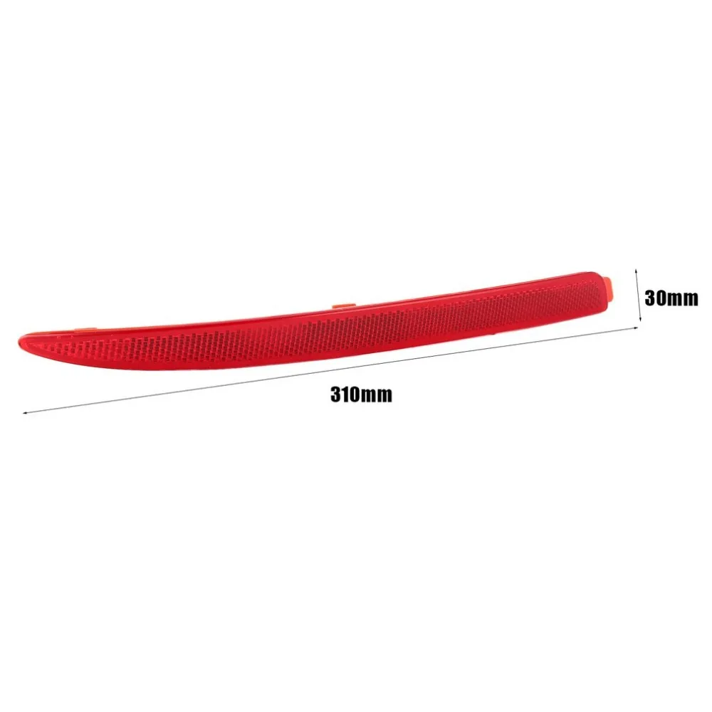 Пара Отражатель заднего бампера для шкода Октавия 1Z0945105 1Z0945106 ABS красные отражательные наклейки для автомобилей внешние аксессуары