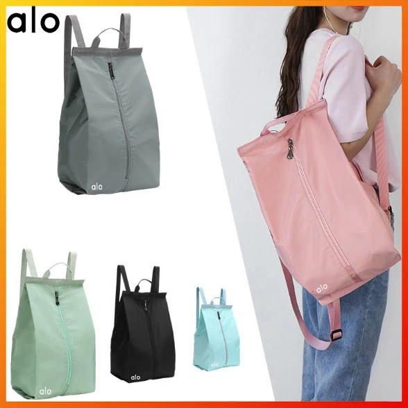 Alo Yoga Lightweight Sports Backpack Dry and Wet Separation Foldable Travel Bag Yoga Bag Shoulder Handbag 1