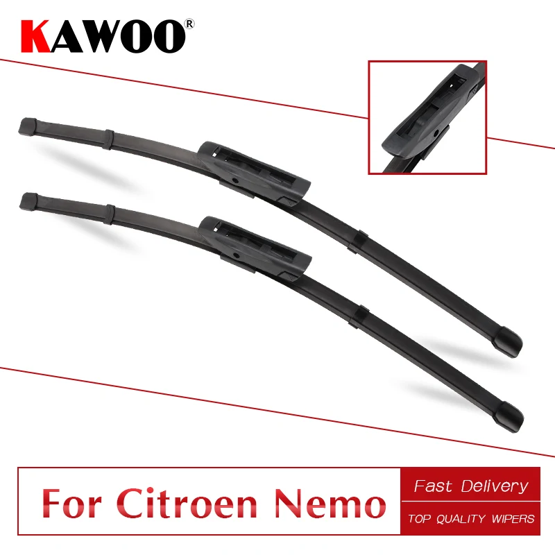 Стеклоочистители KAWOO для Citroen Nemo 26 дюймов 19 автомобильные мягкие
