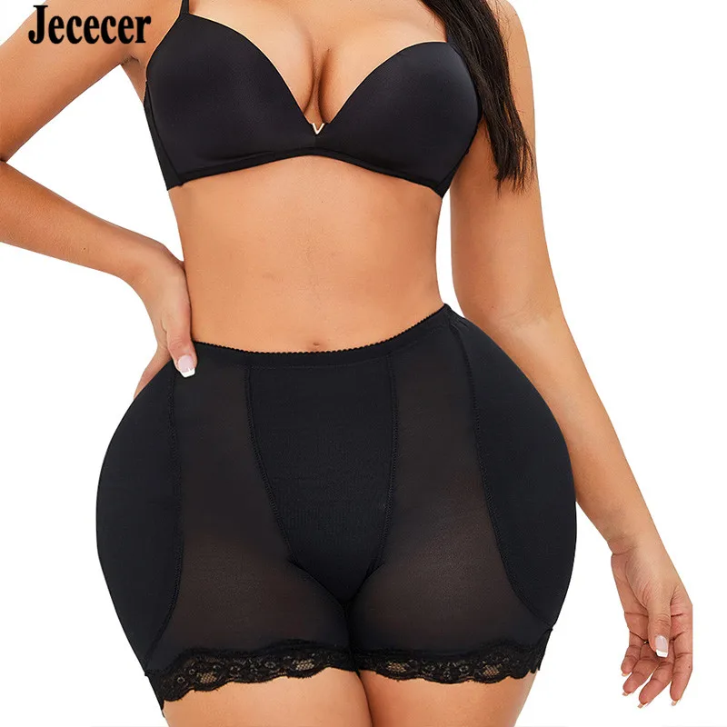 Butt Lifter Padded Panties Push Up Fake Buttocks Shapewear Low Waist Slim Belly Large Hip Body Shaper Booty Butt Enhancer