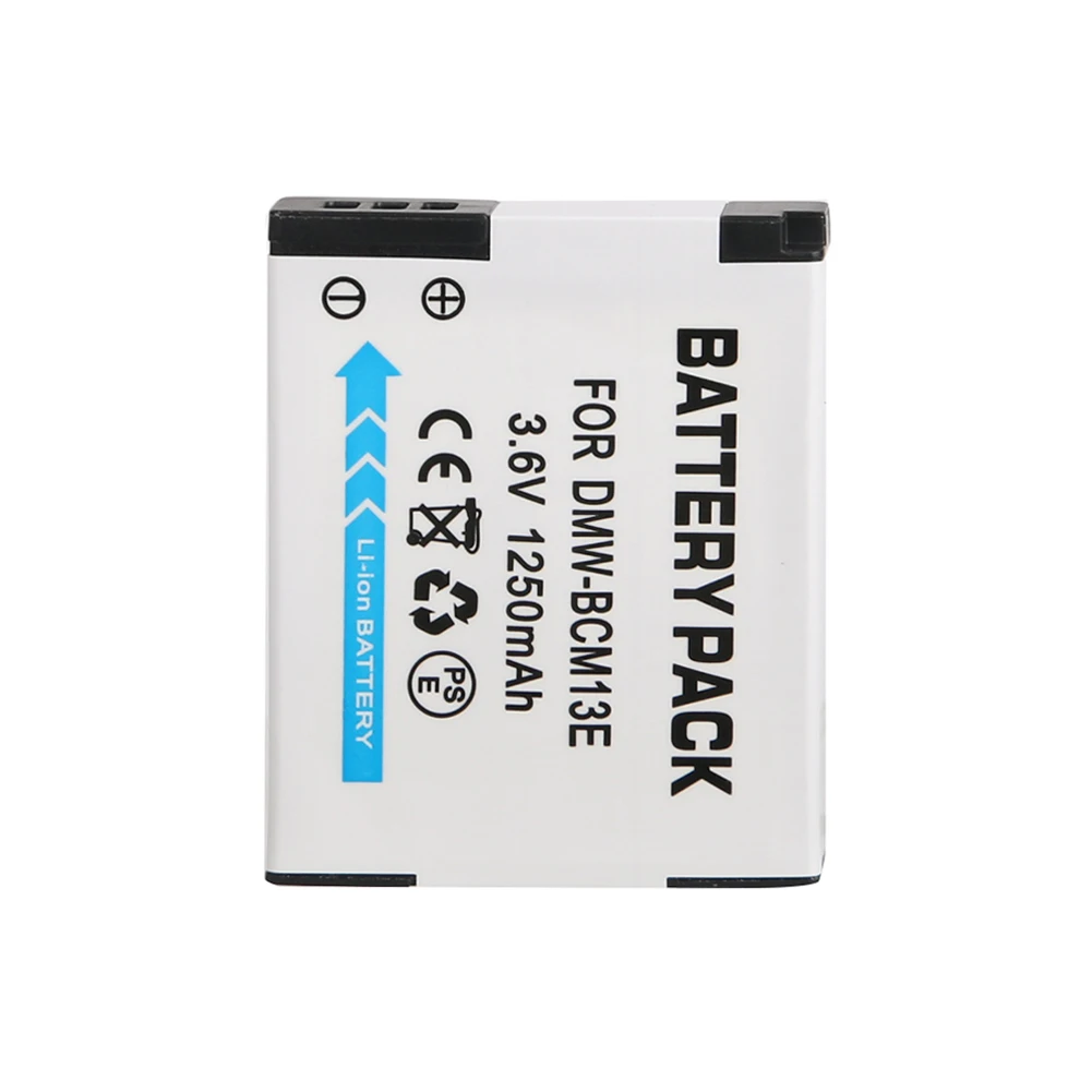 Ооз 1900 мА/ч, DMW-BCM13E DMW-BCM13 BCM13 Камера Батарея для цифрового фотоаппарата Panasonic ZS40 TZ60 ZS45 TZ57 ZS50 TZ70 ZS27 TZ37 TZ41 ZS45