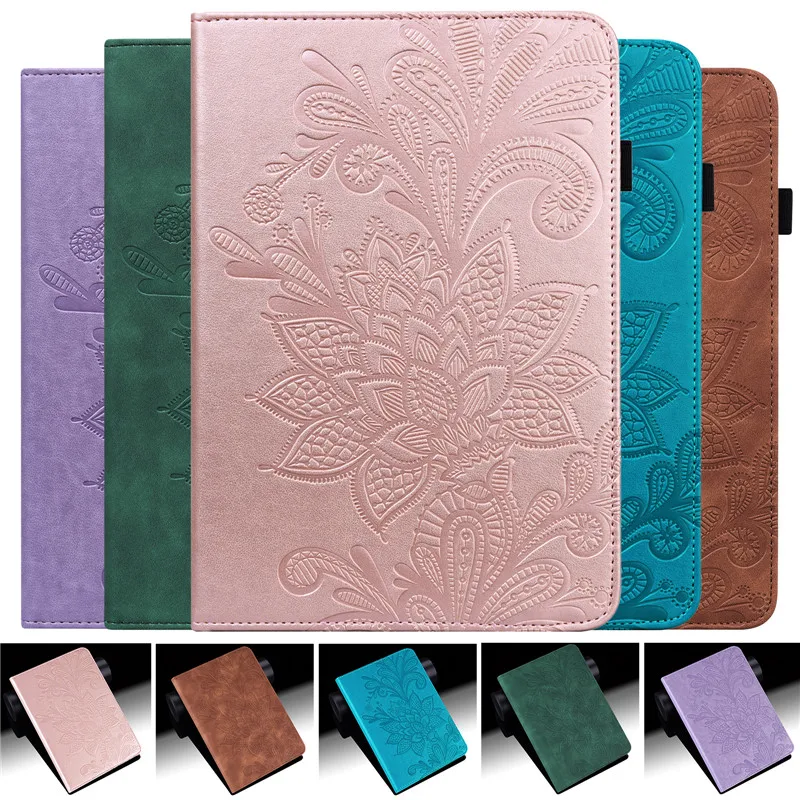 Embossed Wallet Cover for Tablet - Premium Protective Case