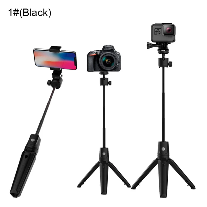 Selfie vara tripé extensível suporte sem fio