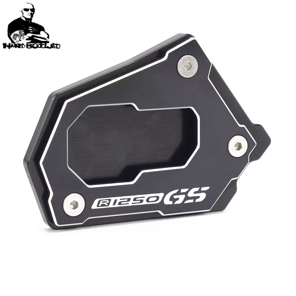 For BMW R1250GS R 1250GS R1250 GS R 1250 GS 2018 Motorcycle CNC Aluminum Kickstand Foot Side Stand Extension Pad Support Plate (2)