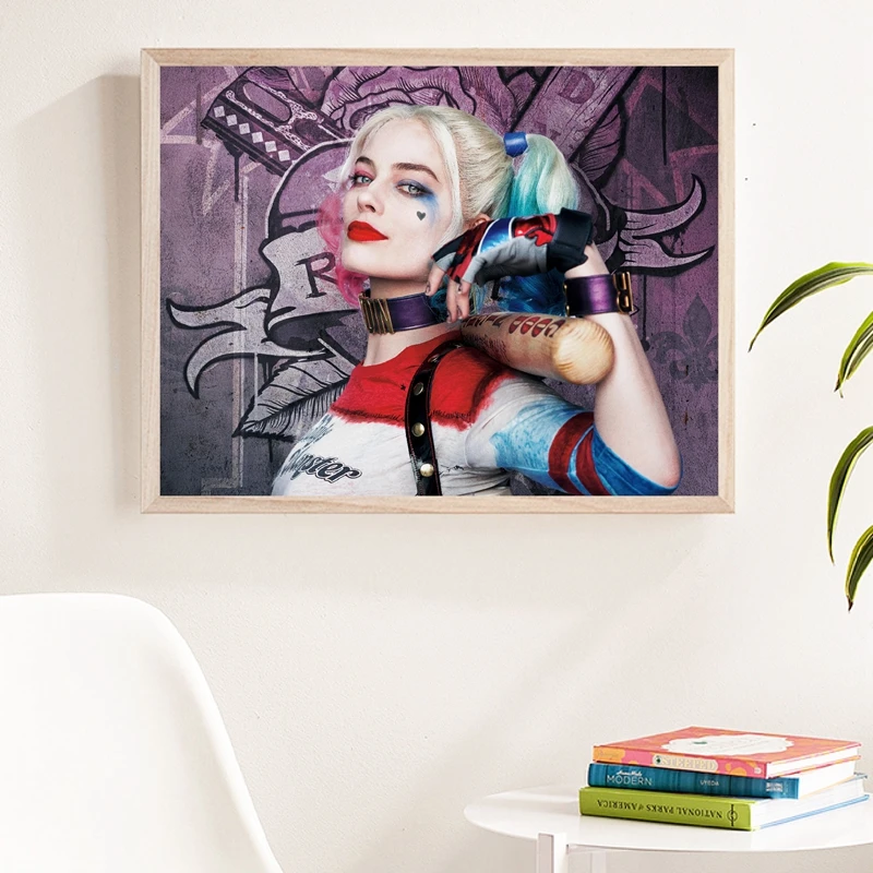 Super Villain Hero Canvas Prints Wall Art Decor