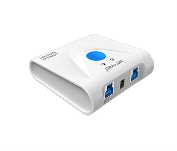 

Auto 2/4 Port USB3.0 Switch USB 3.0 2.0 printer sharing 5Gpbs by pushing button