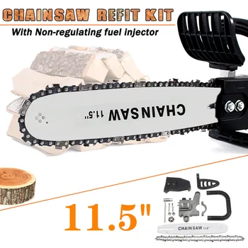 

Doersupp 11.5 Inch 42cm DIY Upgrade Chainsaw Bracket Change 100/125/150 Angle Grinder Into Chain Saw Woodwork Electric Saw Part