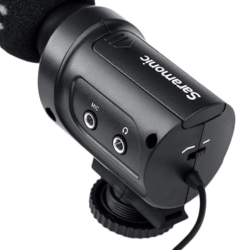 Saramonic Sr-M3 мини направленный конденсаторный микрофон для Nikon sony Dslr камер и видеокамер