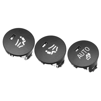 

E60 E61 Heater Climate Control Knob Air Conditioner Panel Switches Button Repair Cap Cover For BMW 5 Series E60 E61 2003-2010