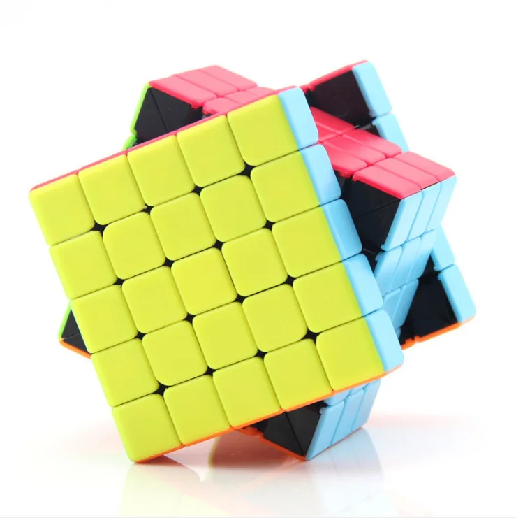 [Kathrine Tank Five-Order Rubik's Cube] Smooth Solid Color Adjustable Rubik's Cube Students Educational Fun Toy