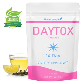 

Green People Daytime Detox Tea 14 Days Herbal Thin Belly Tea Crude Effective Fat Burner Skinny Slimming Teabags Weight Loss Tea